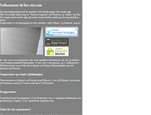 Tablet Screenshot of lier-ski.com